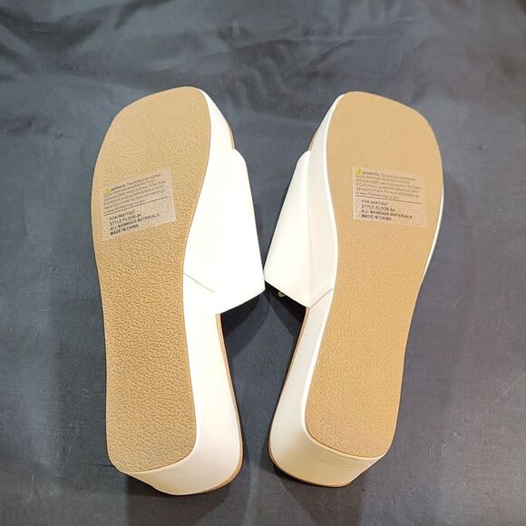 BRAND NEW FOREVER OPEN-TOE BLOCK HEEL ESPADRILLE WEDGE SANDAL G1 - Picture 12 of 12